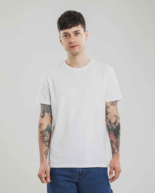 Playera Manga Corta Blanca